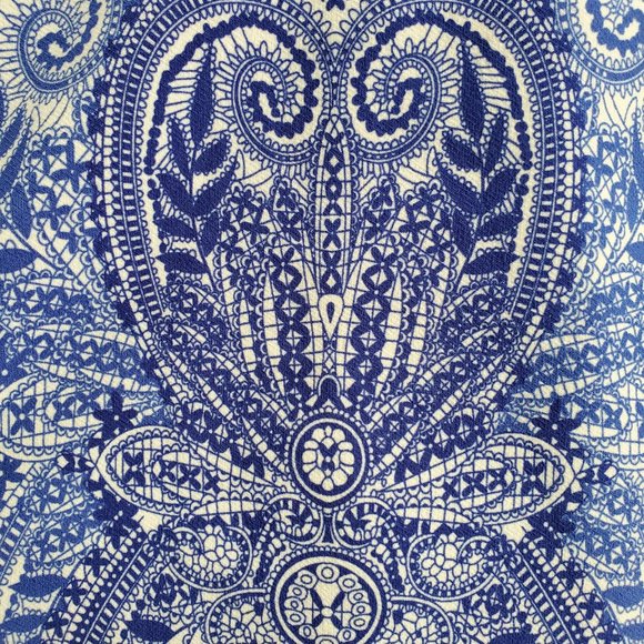 Porcelain pattern mini dress - Picture 4 of 4